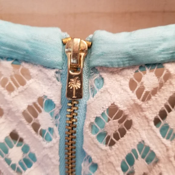 Lilly Pulitzer Vandalia Shift Dress - Serene Blue - Picture 7 of 13